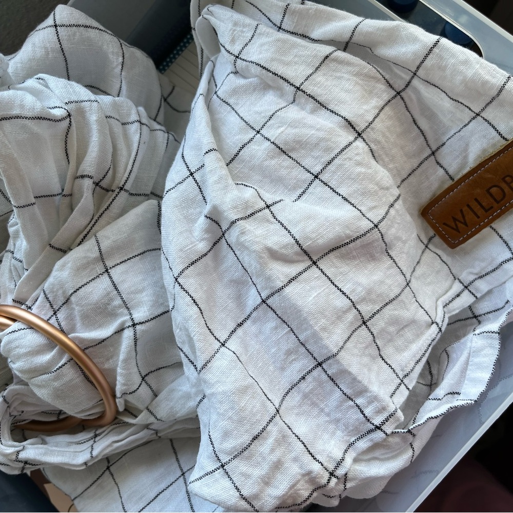 Wildbird linen baby carrier sling